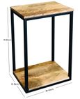 Ravi Mango Wood Accent Table