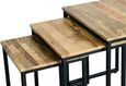Ravi Mango Wood Nest of 3 Tables