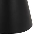 Soli Side Table - Round - Black Ceramic
