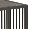 Strington Side Table - Black Marble Effect