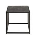 Strington Side Table - Square - Black Marble Effect