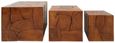 Surak Stools - Set of 3 - Teak Root