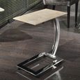 Swan Accent Table - Marble with Steel Base - Variation Available