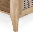 Sydney Lamp Table - Faux Rattan