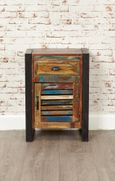 Urban Chic Reclaimed Lamp Table - 1 Door