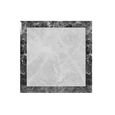 Venice Armani Grey Engineered Marble Side Table