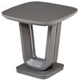 Lazzaro Lamp Table - Graphite Grey Matt
