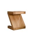 Z Designer Lamp Table - Oak