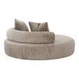 Cairo Daybed - Natural Chenille Fabric