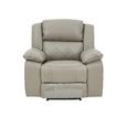 Bentley Grey Leather Recliner Sofa Set