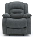 Alva Electric Recliner Armchair - Graphite Fabric