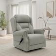Fairmont Rise Recliner Armchair - Beige Fabric