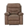 Gabrielle Manual Recliner Armchair - Tawny Brown Leather