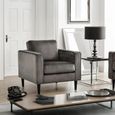 Hayward Armchair - Grey Fabric