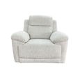 Owen Electric Recliner Armchair - Cream Fabric
