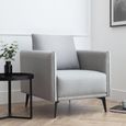 Rohe Armchair - Grey Fabric
