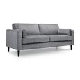 Hayward Sofa - Dark Grey Fabric - 3 Seater