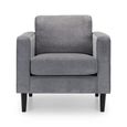 Hayward Armchair - Dark Grey Fabric