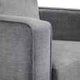 Hayward Armchair - Dark Grey Fabric