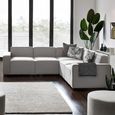 Lago Grey Combination Corner Sofa