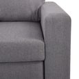Angel Light Grey Fabric Sofabed