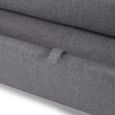 Angel Light Grey Fabric Sofabed