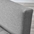 Rowan Grey Fabric Chair Bed - Click Clack