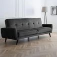 Monza Sofa - 2 Seater - Grey Fabric
