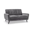 Monza Sofa - 2 Seater - Grey Fabric