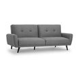 Monza Sofabed - Grey Linen Fabric