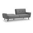Monza Sofabed - Grey Linen Fabric