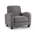 Vivo Grey Fabric Armchair