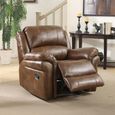 Farnham Recliner Armchair - Tan Leather