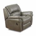 Farnham Recliner Armchair - Grey Leather