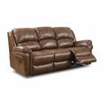 Farnham 3 Seater Recliner Sofa - Tan Leather