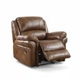 Farnham Recliner Armchair - Tan Leather