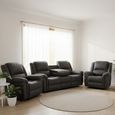 Gloucester Recliner Sofa Suite - 3+1+1 - Dark Grey