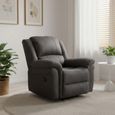 Gloucester Recliner Armchair - Dark Grey Fabric