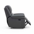 Belmont Recliner Armchair - Grey Fabric