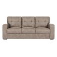 Hampton 3 Seater Sofa  Taupe Fabric