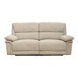 Bexley Sofa - 3 Seater - Manual Recliner - Fabric - Natural