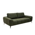 Hallie Sofa - 3 Seater - Fabric - Green