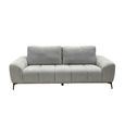Hallie Sofa - 3 Seater - Fabric - Grey
