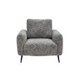 Harper Armchair - Fabric - Grey Weave