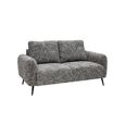 Harper Sofa - 2 Seater - Fabric - Grey Weave