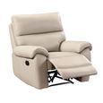 Rocco Armchair - Power Recliner - Chalk Leather