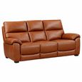 Rocco Sofa - Tan Leather - 3 Seater