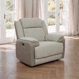 Walton Armchair - Electric Recliner - Fabric - Soft Grey