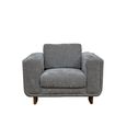Selby Armchair - Fabric - Grey
