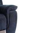 Havana Sofa - 3 Seater - Electric Recliner - Blue Fabric